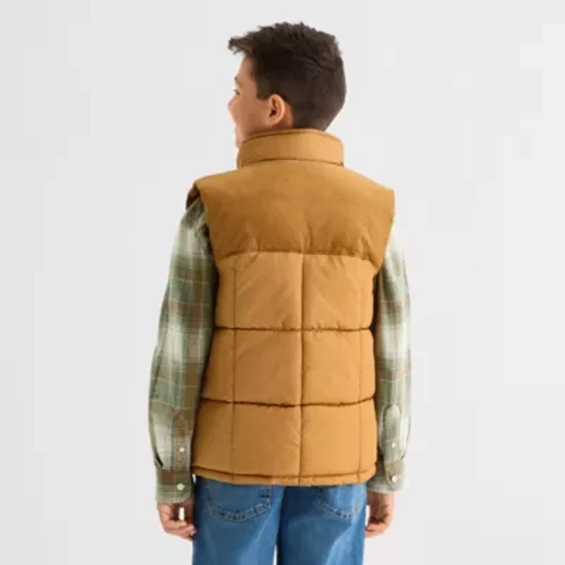 Thereabouts Little & Big Kid Boys Midweight Puffer Vest