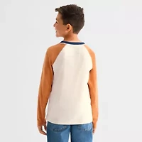 Thereabouts Little & Big Kid Boys Crew Neck Long Sleeve T-Shirt