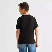 Thereabouts Little & Big Kid Boys Crew Neck Short Sleeve Regular Fit Graphic T-Shirt