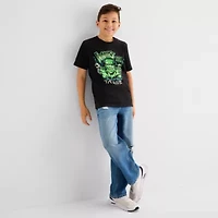 Thereabouts Little & Big Kid Boys Crew Neck Short Sleeve Regular Fit Graphic T-Shirt