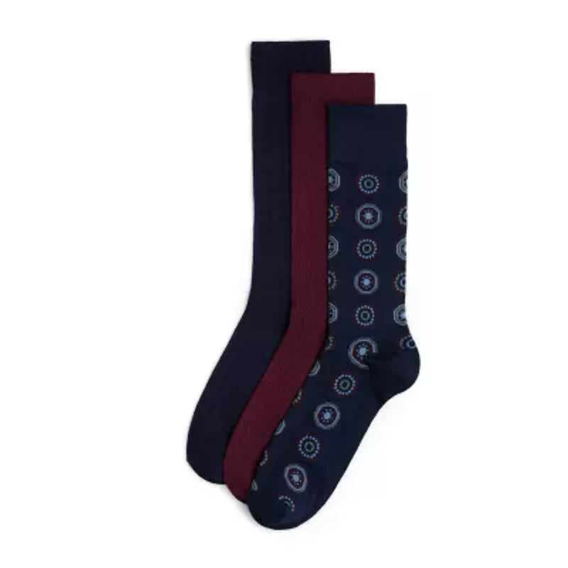 Stafford Super Soft Lux Mens 3 Pair Crew Socks