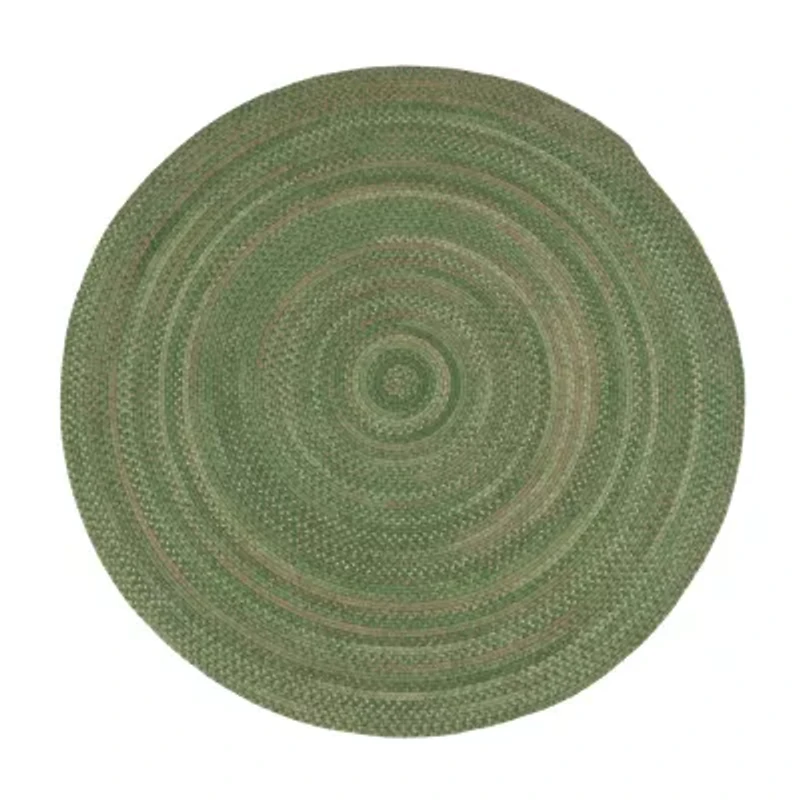 Colonial Mills® Greenbrier Reversible Braided Wool Round Rug