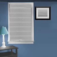 Cordless Celestial Sheer Double-Layered Zebra Shade