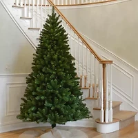 National Tree Co. North Valley Hinged 7 1/2 Foot Spruce Christmas Tree