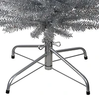 National Tree Co. Silver Tinsel 6 Foot Christmas Tree