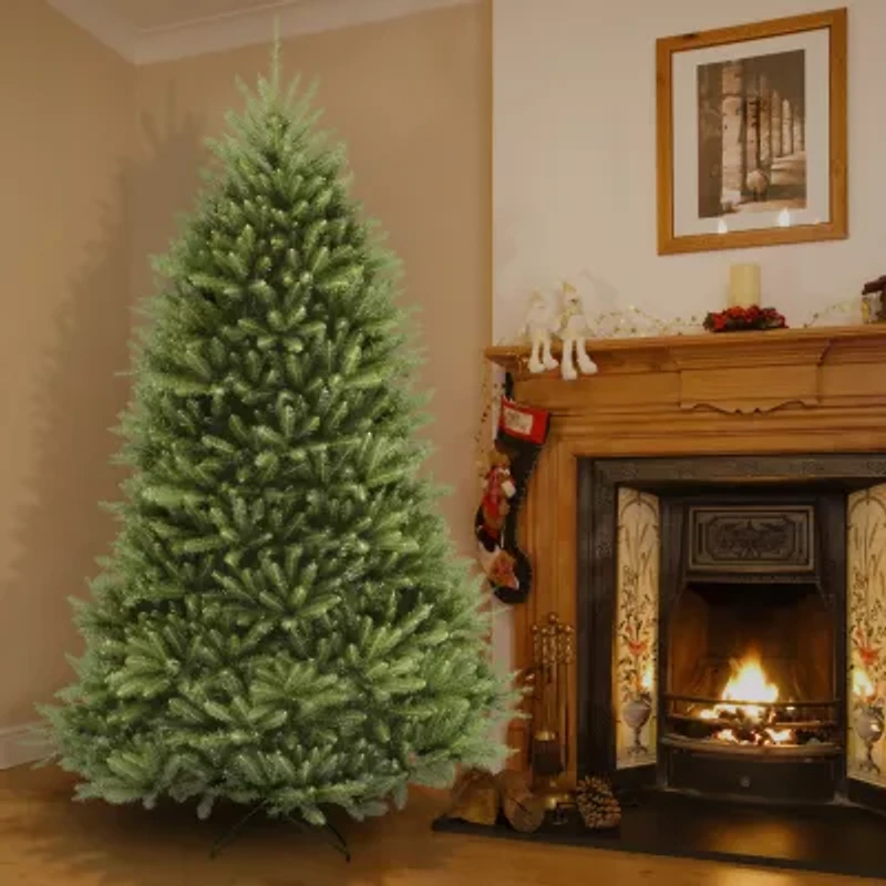 National Tree Co. Dunhill Fir Hinged 6 1/2 Foot Fir Christmas Tree
