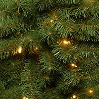 National Tree Co. Kincaid Spruce 4 Foot Pre-Lit Spruce Christmas Tree