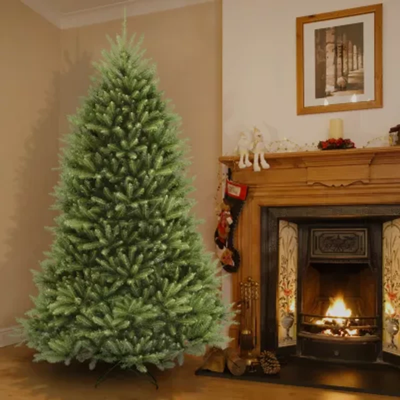 National Tree Co. Dunhill Fir Hinged 7 Foot Fir Christmas Tree