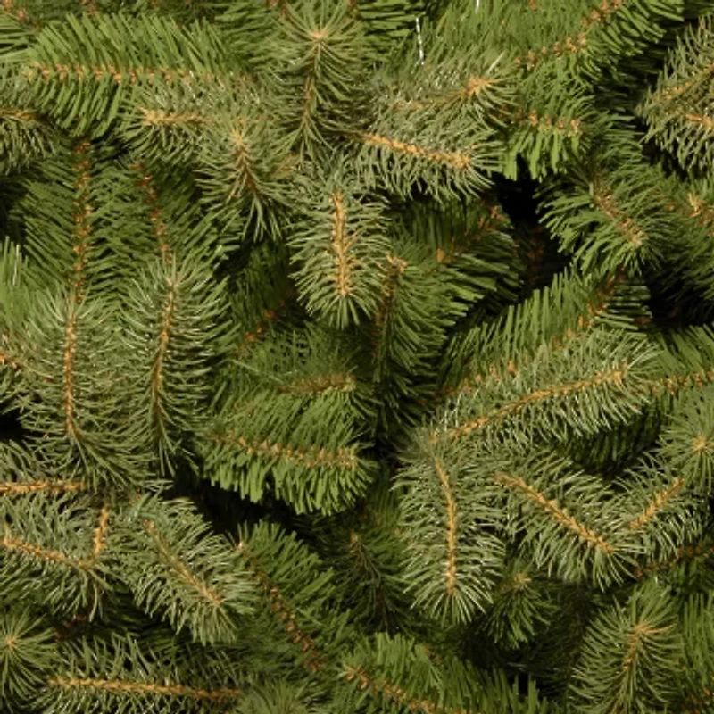 National Tree Co. "Feel-Real" Downswept Douglas Fir Hinged 7 1/2 Foot Fir Christmas Tree