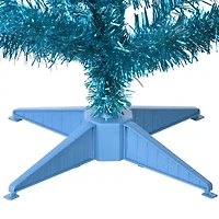 National Tree Co. Turquoise Tinsel 3 Foot Christmas Tree
