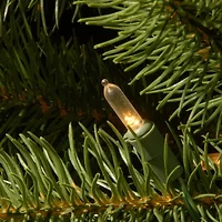 National Tree Co. Downswept Douglas Fir Slim Hinged 7 1/2 Foot Pre-Lit Fir Christmas Tree