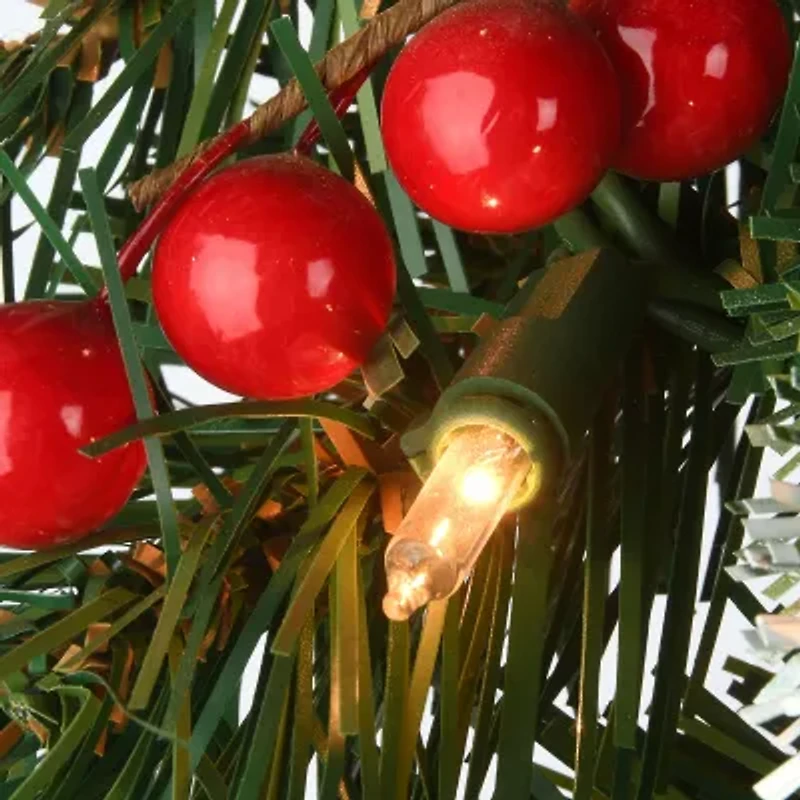 National Tree Co. Frosted Berry Christmas Indoor Outdoor Garland