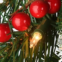 National Tree Co. Frosted Berry Christmas Indoor Outdoor Garland