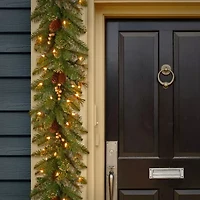 National Tree Co. Glittery Gold Pine Christmas Indoor Outdoor Garland