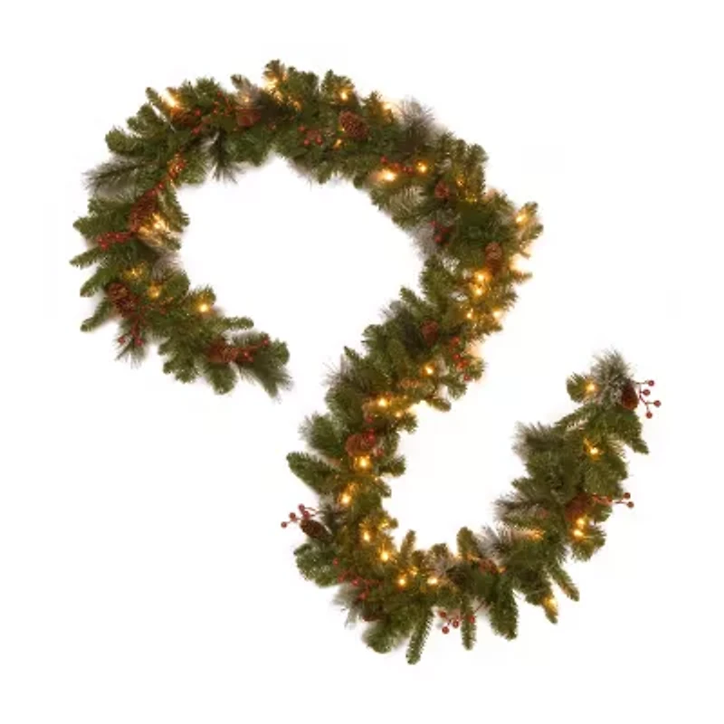 National Tree Co. Crestwood Spruce Christmas Indoor Outdoor Garland