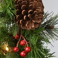 National Tree Co. Colonial Feel Real Christmas Indoor Outdoor Garland