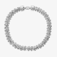 Monet Jewelry Womens Glass Stretch Bracelet