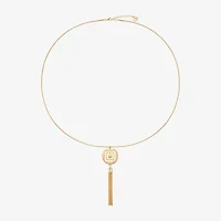 Liz Claiborne Tassel Womens 30 Inch Strand Necklace