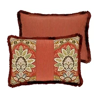Rose Tree Harrogate Paisley Breakfast Rectangular Throw Pillow