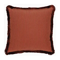 Rose Tree Harrogate Ribbed Square Throw Pillow