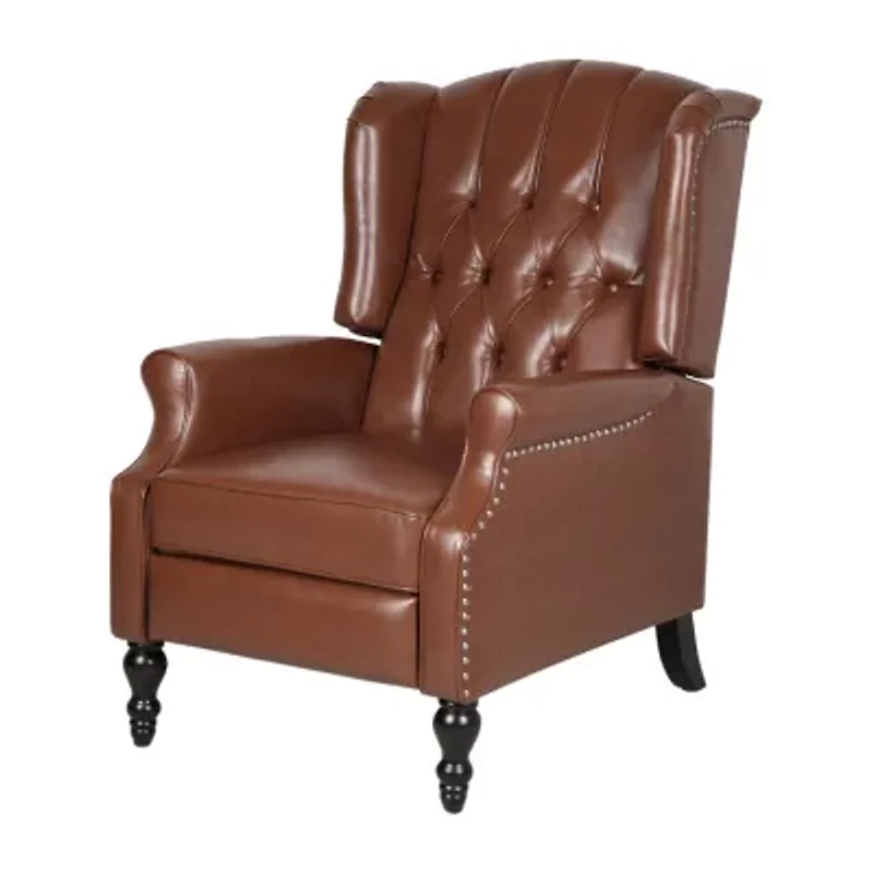 2-pc. Tufted Roll-Arm Recliner