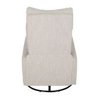 Swivel Tufted Track-Arm Recliner