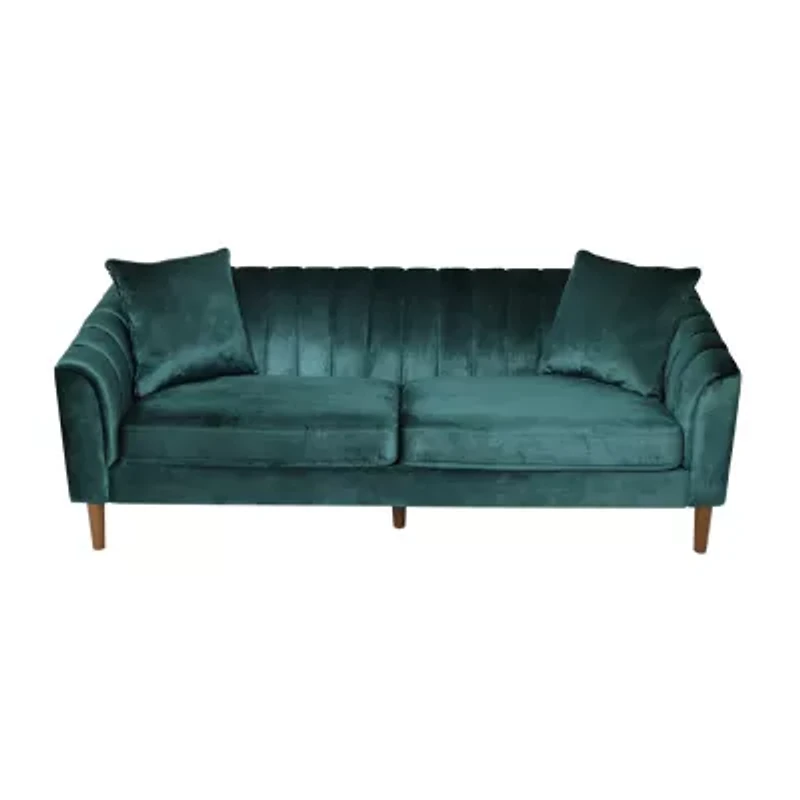 Ansonia Sharkfin-Arm Sofa