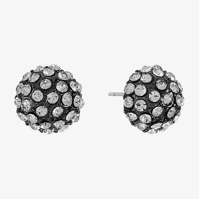 Monet Jewelry Glass 13mm Stud Earrings