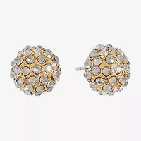 Monet Jewelry Glass 13mm Stud Earrings