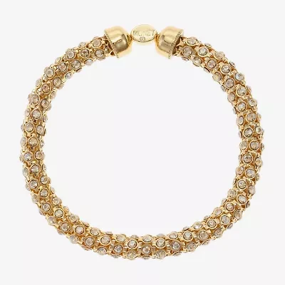 Monet Jewelry Womens Glass Stretch Bracelet