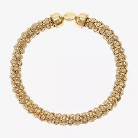 Monet Jewelry Womens Glass Stretch Bracelet