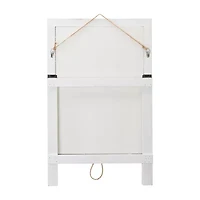 Glitzhome 2ft.H Wooden Hanukkah Porch Sign