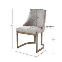 Madison Park Robertson 2-pc. Upholstered Side Chair