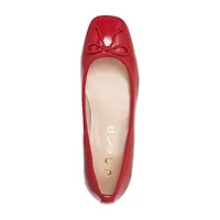 Unisa Jarett Womens Square Closed Toe Block Heel Pumps