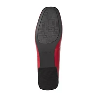 Unisa Jarett Womens Square Closed Toe Block Heel Pumps