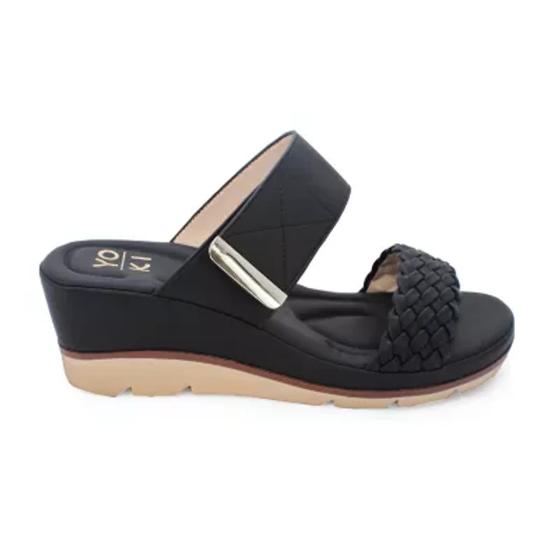 Yoki Womens Sicily-03 Wedge Sandals
