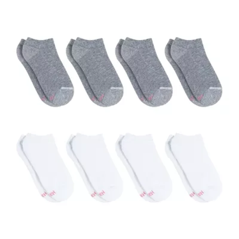Hanes Cool Comfort Cushion Womens Multi-Pack 8 Pair No Show Socks