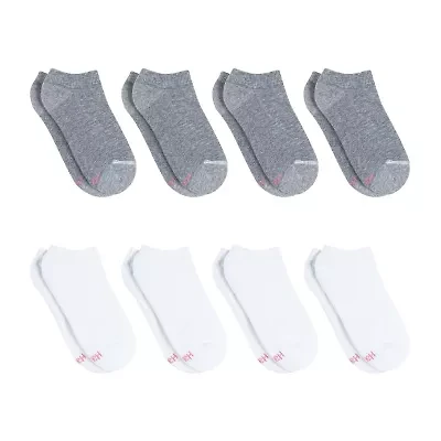 Hanes Cool Comfort Cushion Womens Multi-Pack 8 Pair No Show Socks
