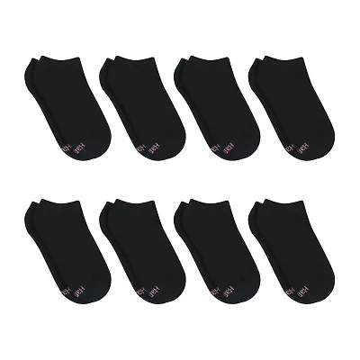 Hanes Cool Comfort Cushion Womens Multi-Pack 8 Pair No Show Socks