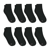 Hanes Cool Comfort Cushion Womens Multi-Pack 8 Pair Quarter Ankle Socks