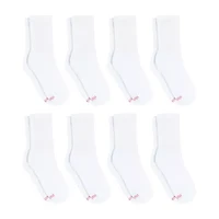 Hanes Cool Comfort Cushion Womens 8 Pair Crew Socks