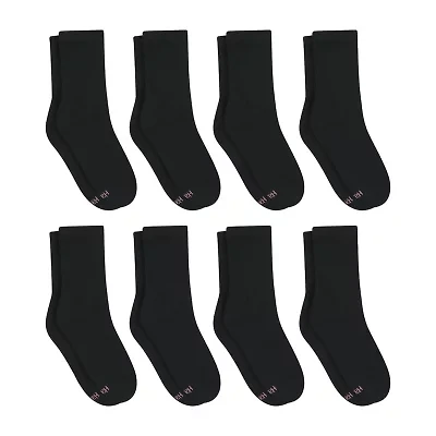 Hanes Cool Comfort Cushion Womens 8 Pair Crew Socks