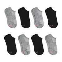 Hanes Cool Comfort Super No Show Womens Breathable Multi-Pack 8 Pair Liner Socks