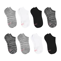 Hanes Cool Comfort Super No Show Womens Breathable Multi-Pack 8 Pair Liner Socks