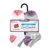 Hanes Cool Comfort Breathable Womens Multi-Pack 8 Pair No Show Socks