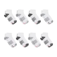 Hanes Cool Comfort Womens Breathable Multi-Pack 8 Pair Quarter Ankle Socks