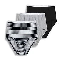 Jockey Womens Plus 3 Pair Brief Panty 9483