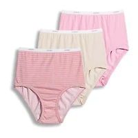 Jockey Womens Plus 3 Pair Brief Panty 9483