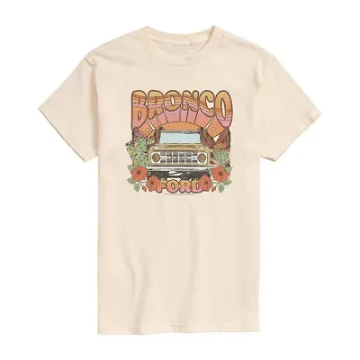 Ford Bronco Tee Womens Crew Neck Short Sleeve Regular Fit Juniors Graphic T-Shirt