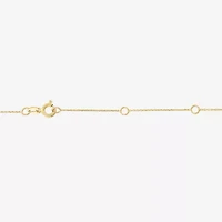 Diamond Addiction (G-H / I1-I2) Womens 1/3 CT. T.W. Lab Grown White Diamond 10K Gold Round 18 Inch Pendant Necklace
